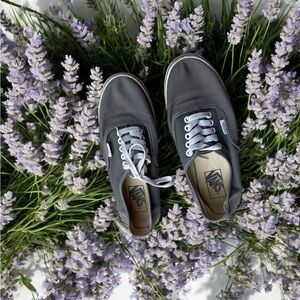 Vans Gray Sneakers Classic Style